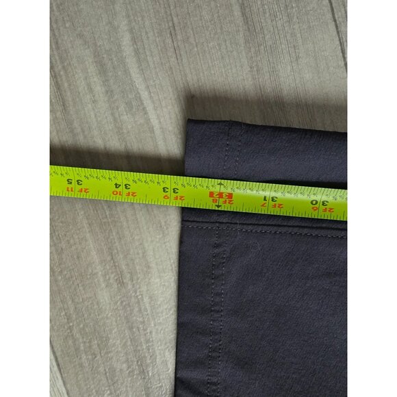 Duluth Trading Co. Womens Black Cargo Pants Size 6 Nylon Roll Tab capri Hem - Picture 5 of 5